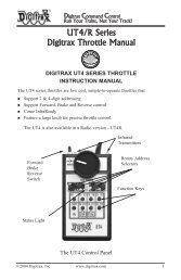 To read a full copy of the manual for this throttle ... - DCC Concepts