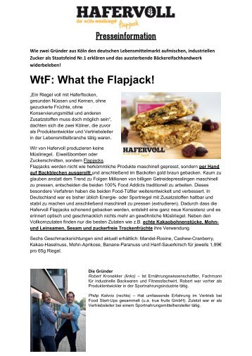 WtF: What the Flapjack!