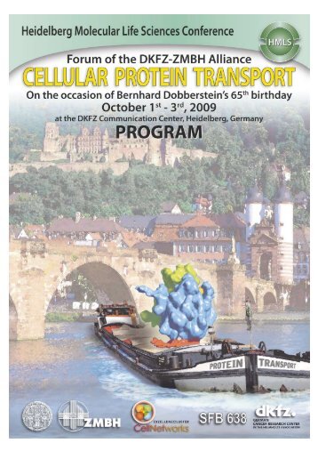 Heidelberg Molecular Life Sciences Conference Cellular Protein ...