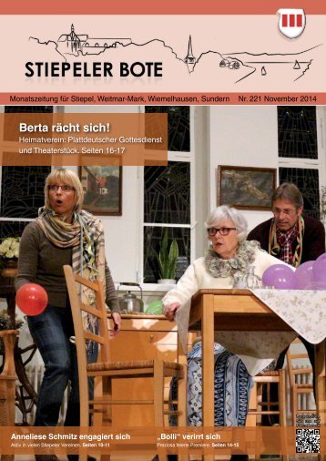Stiepeler Bote 221 - November 2014