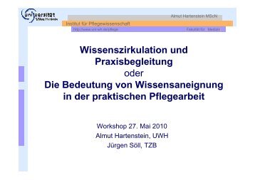 Implizites Wissen - Therapiezentrum Burgau