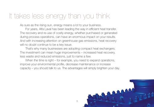 Worth the energy - Alfa Laval