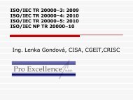 ISO/IEC TR 20000 â 5 - eFOCUS