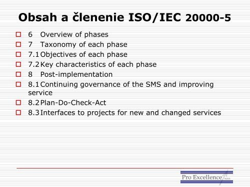 ISO/IEC TR 20000 â 5 - eFOCUS