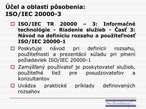 ISO/IEC TR 20000 â 5 - eFOCUS