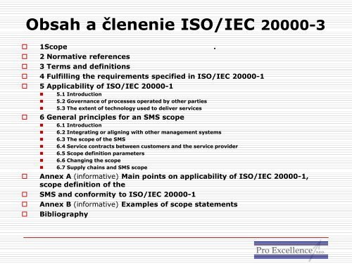 ISO/IEC TR 20000 â 5 - eFOCUS