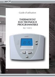 THERMOSTAT ELECTRONIQUE PROGRAMMABLE - iicsen