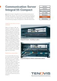 Communication Server Integral 55 Compact - Hotronic