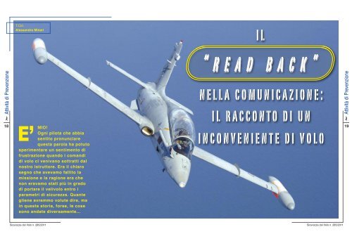 Sicurezza Volo - Aeronautica Militare Italiana