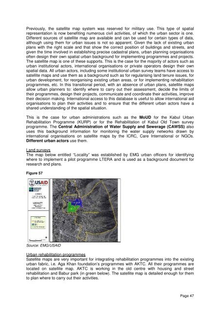 Kabul Urban Survey - Groupe URD