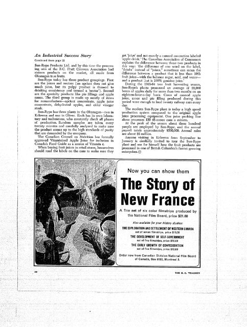 Volume 44, Number 1, September/October 1964 - BCTF Home