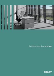 Storage brochure - Modern office furniture