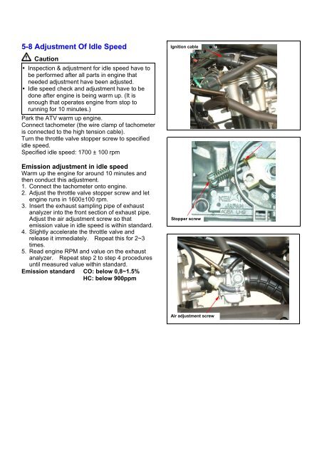 VECTOR 300 Service Manual