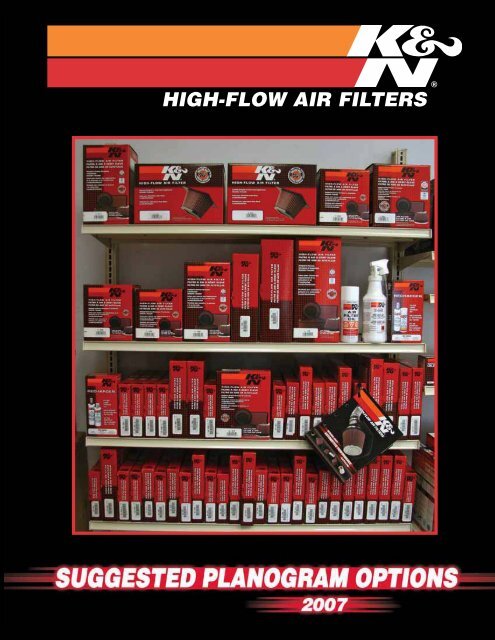High Flow Air Filters K N Air Filters