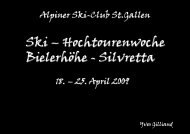 Ski â Hochtourenwoche BielerhÃ¶he - Silvretta - Alpiner Ski-Club St ...