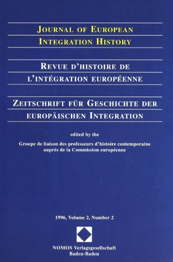 1996, Volume 2, N°2 - Centre d'études et de recherches ...