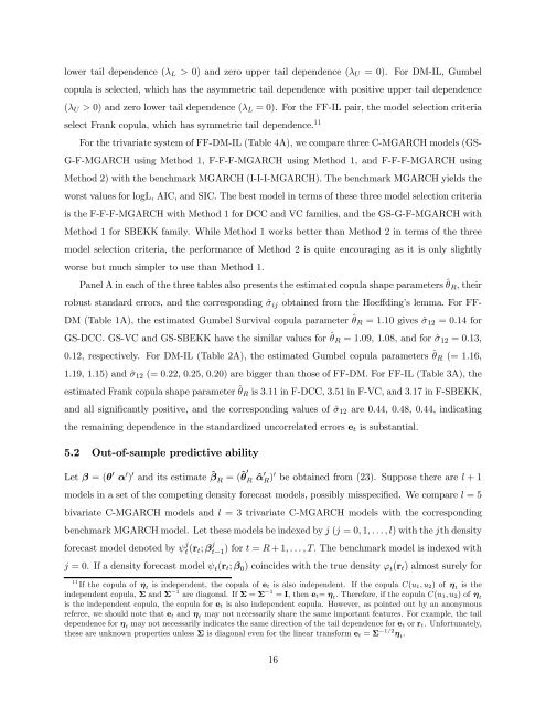 Copula-based Multivariate GARCH Model with ... - Economics