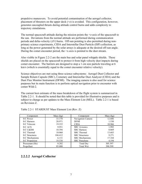 MISSION PLAN - PDS Small Bodies Node