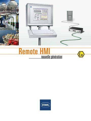 Remote HMI - nouvelle gÃƒÂ©nÃƒÂ©ration - r. stahl