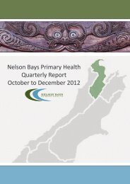 Nelson Bays Primary Health Quarterly Report October to December ...