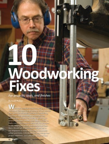 40-Woodworking fixes-1b-JH.indd - Woodcraft Magazine