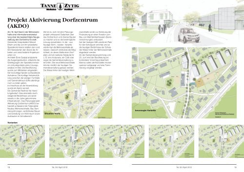 Projekt Aktivierung Dorfzentrum (AKDO) - Gemeinde Riedholz