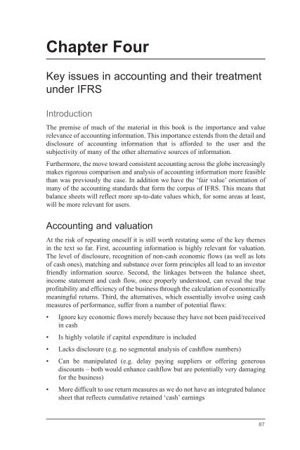 Company Valuation Under IFRS : Interpreting and Forecasting ...