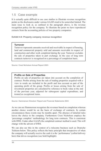 Company Valuation Under IFRS : Interpreting and Forecasting ...