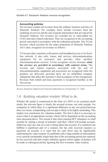 Company Valuation Under IFRS : Interpreting and Forecasting ...