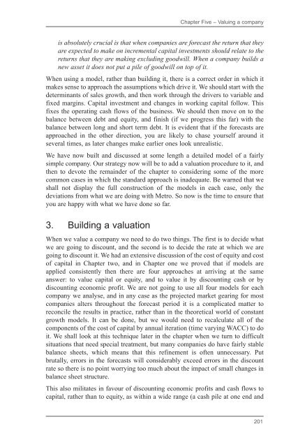 Company Valuation Under IFRS : Interpreting and Forecasting ...