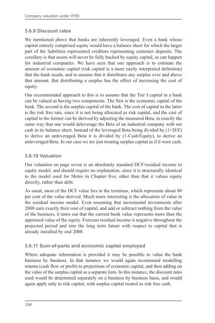 Company Valuation Under IFRS : Interpreting and Forecasting ...