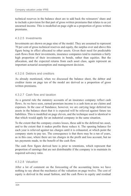 Company Valuation Under IFRS : Interpreting and Forecasting ...