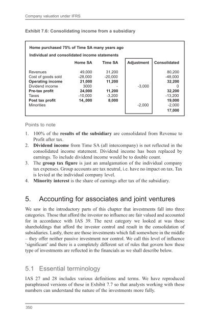 Company Valuation Under IFRS : Interpreting and Forecasting ...