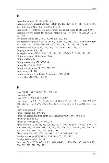 Company Valuation Under IFRS : Interpreting and Forecasting ...