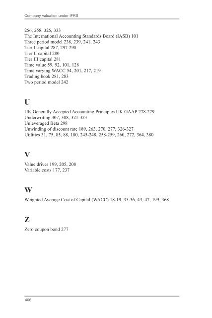 Company Valuation Under IFRS : Interpreting and Forecasting ...