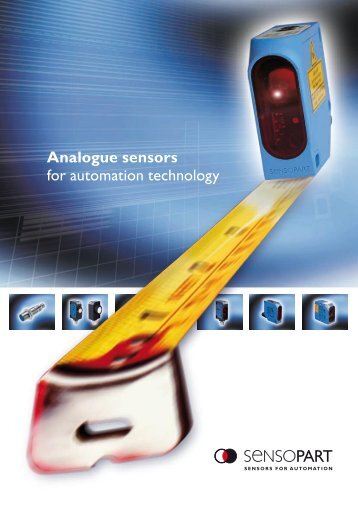 Analogue sensors for automation technology - Axima