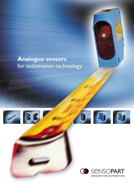 Analogue sensors for automation technology - Axima