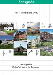 Projectbrochure (PDF, 2,7 MB) - Hansgrohe