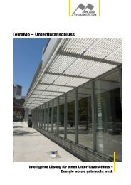 TerraMo â Unterfluranschluss - Moser Systemelektrik