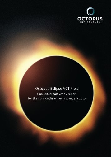 Eclipse VCT 4 Interim Report - Octopus Investments