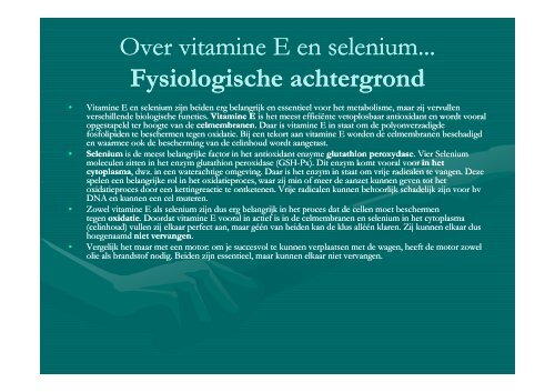 Vitaminen en mineralen bij schapen - Landelijke Gilden