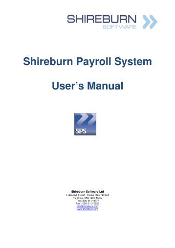 WinSPS Manual.pdf - Shireburn Software Ltd