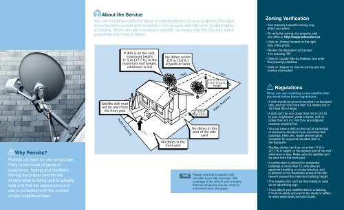 Guide to installing a satellite dish - City of Edmonton