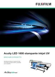 Acuity LED 1600 stampante inkjet UV - Fujifilm Italia