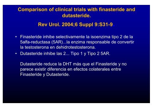 FINASTERIDE - Antonio RondÃ³n Lugo