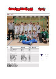 Programm & Ergebnisse (PDF) - Deutscher Hockey Bund e.V.