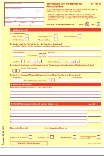 Rehabilitationsrelevante Magazine