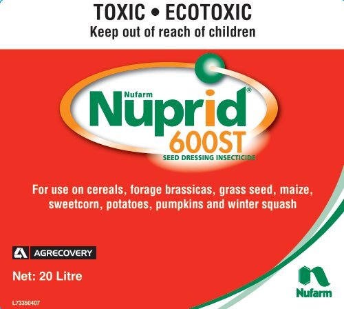 Nuprid 600ST 20L Dyed Label - Nufarm