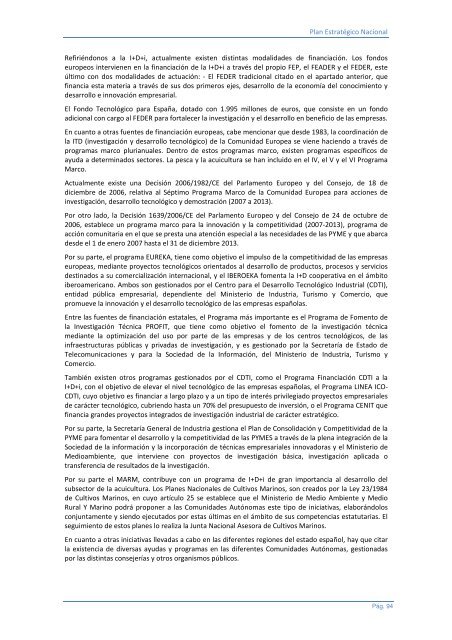 Plan EstratÃ©gico Nacional - ConfederaciÃ³n EspaÃ±ola de Pesca ...