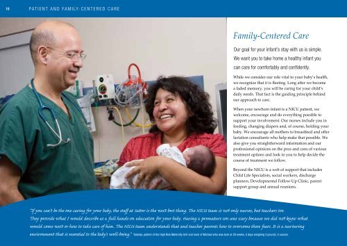 Neonatal Intensive Care Program - Sutter Health Sacramento Sierra ...